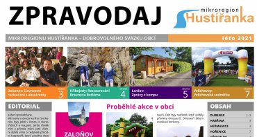 Zpravodaj mikroregionu Hustířanka - léto 2021