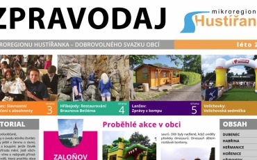 Zpravodaj mikroregionu Hustířanka - léto 2021