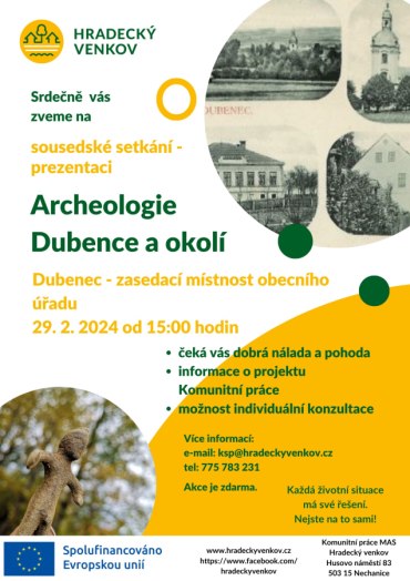 Archeologie Dubence a okolí