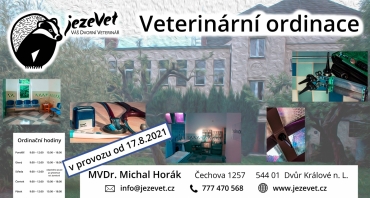 Nová veterinární ordinace