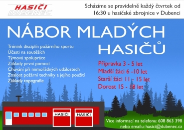 Nábor mladých hasičů