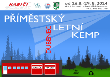 Příměstký letní kemp Dubenec 2024
