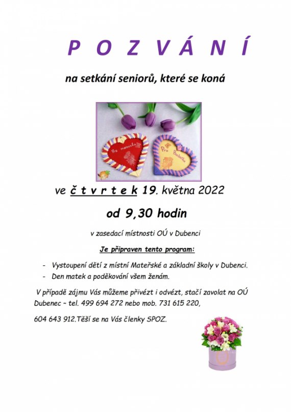 Setkání seniorů 19.05.2022