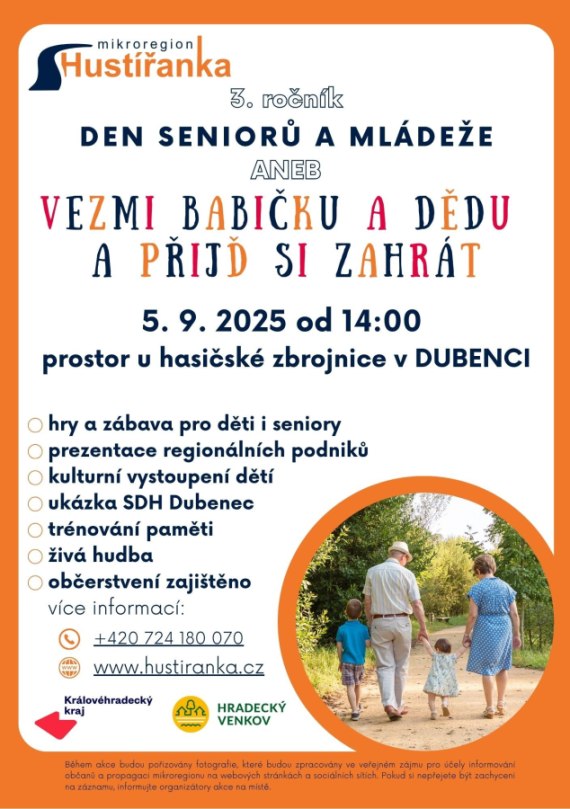 DEN SENIORŮ A MLÁDEŽE