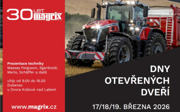 Dny otevřených dveří - MAGRIX - 17. - 19.3.2026