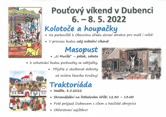 Pouťový víkend v Dubenci