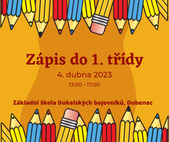 ZÁPIS DO PRVNÍ TŘÍDY