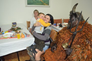 Mikuláš a čert, pro děti, rok 2012