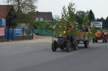 1. Máj 2014, průvod alegorických vozů