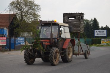 1. Máj 2014, průvod alegorických vozů