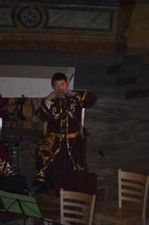 Koncert alikvotního zpěvu Altaikai 27.11.2014