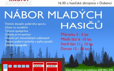 Nábor mladých hasičů