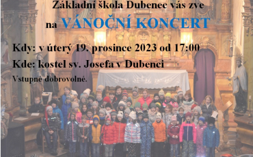 VÁNOČNÍ KONCERT